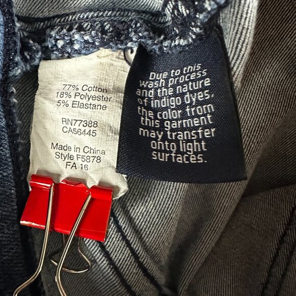 Madewell Jeans Womens 25 The Anywhere Jean Medium Wash Cotton Stretch Pull On - Picture 6 of 8